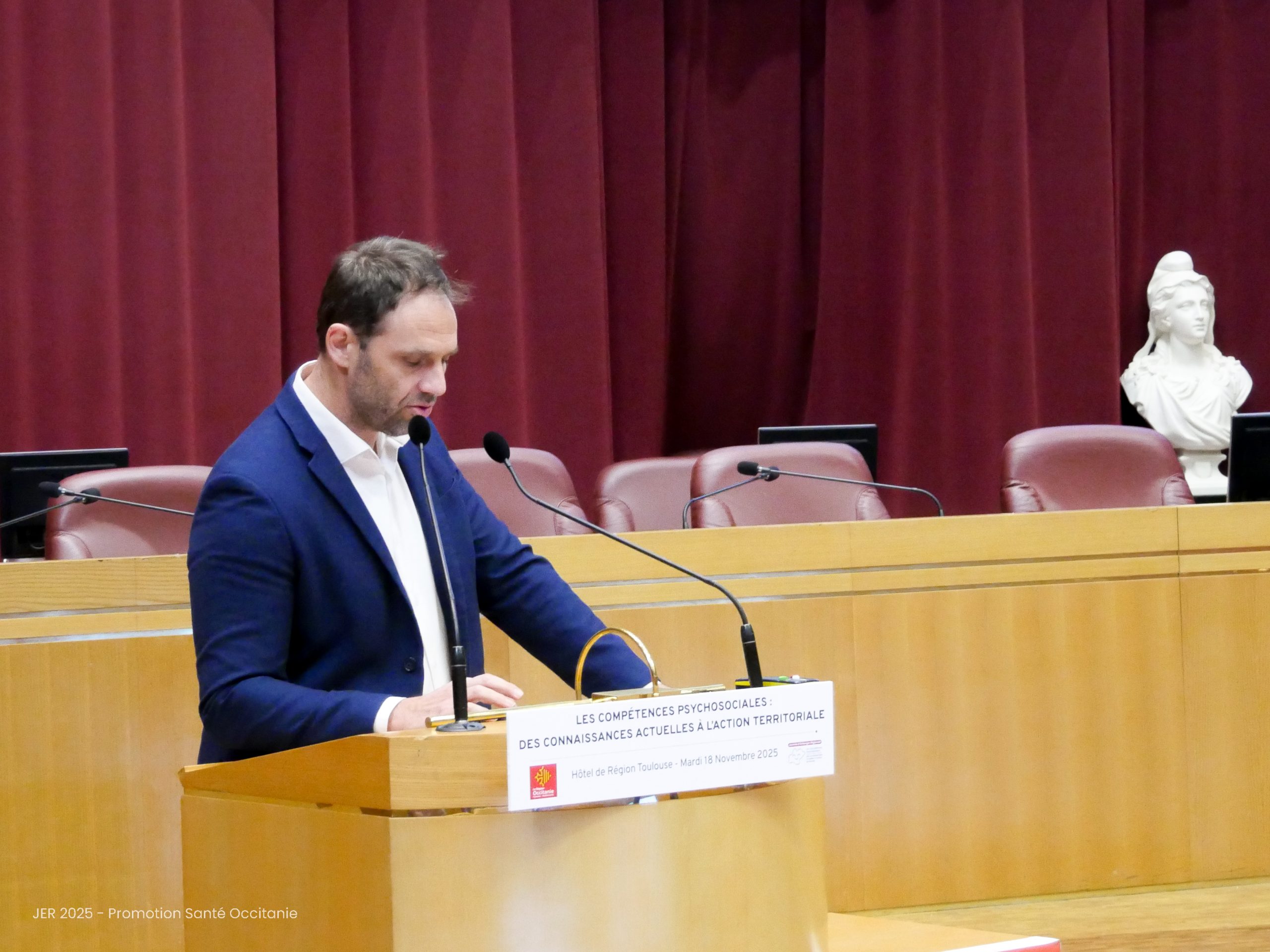 Vincent BOUNES, Conseiller régional délégué en charge de la Santé